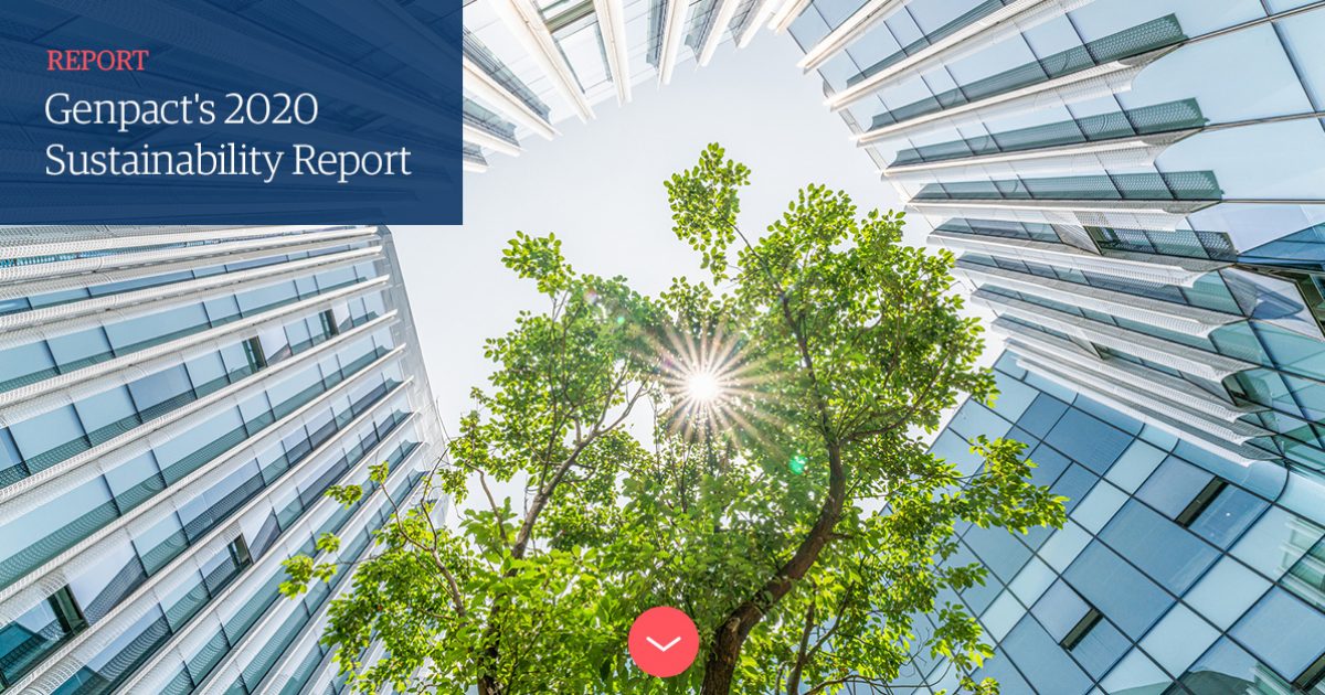 Genpact's 2020 Sustainability Report