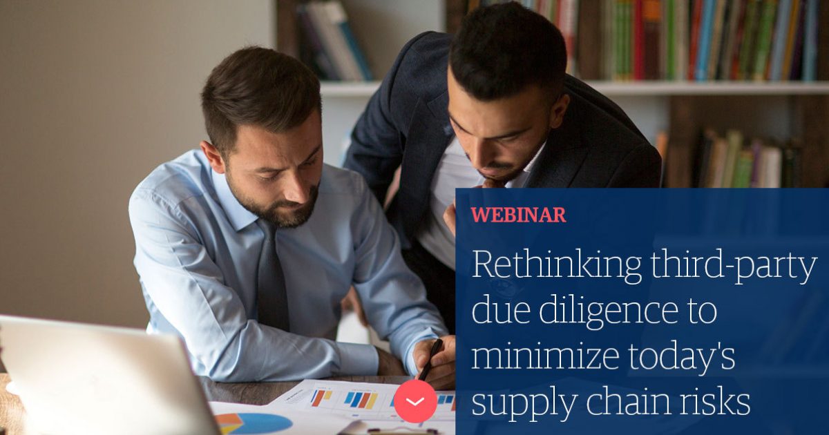 Rethinking Third-party To Minimize Supply Chain Risks